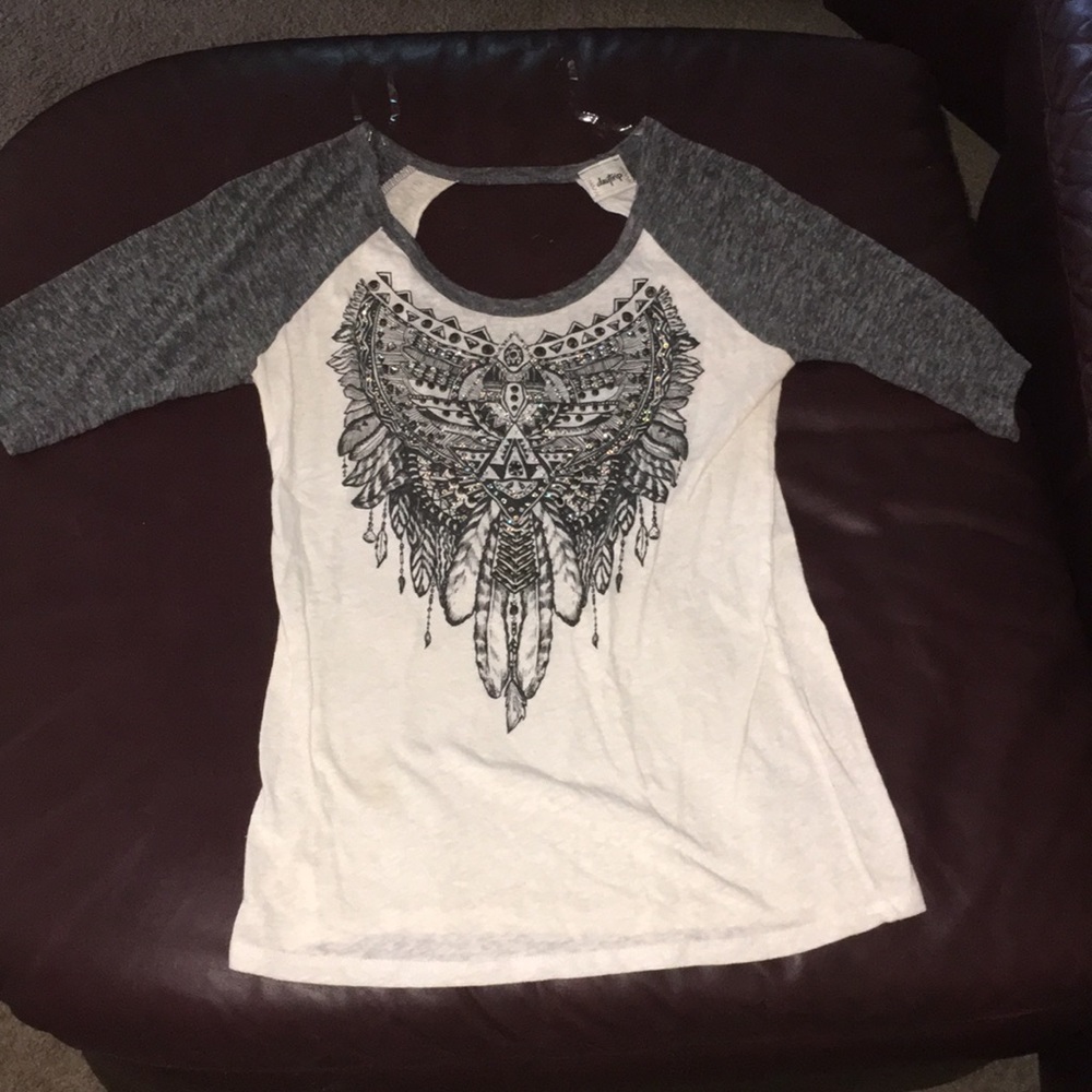Buckle 1/2 sleeve shirt